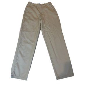 Dockers Women Chino Pant Stain Defender 100% Cotton Classic Fit White SZ 4 Short